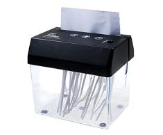 REFURBISHHOUSE Trituradora de papel Plegado A5 o A4 de escritorio Mini Trituradora USB pequeno Para el hogar/oficina