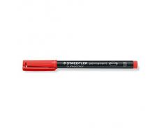 Staedtler 314 WP4 - Marcador permanente (Negro, Azul, Verde, Rojo, Transparente)
