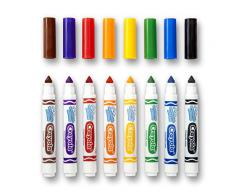CRAYOLA 58-8328 - I Lavabilissimi 8 Rotuladores, Punta Maxi