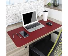 JIAN YA NA - Alfombrilla para ratón de Piel sintética Resistente al Agua, para Escribir, la Oficina y el hogar, Ultrafina de 2 mm