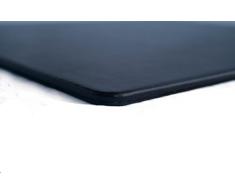 Almohadilla de mesa de conferencia de piel Real Sala de juntas alfombrilla de escritorio Ejecutivo de oficina (44 x 36 cm, color negro