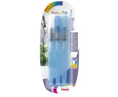 Pentel - Rotuladores (3 unidades, base al agua, punta fina, media y gruesa)