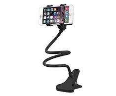 Fablcrew Universal Soporte de teléfono portátil con Long Brazo Flexible y Giratorio de 360 Grados Mobile Phone Apoyo Mesa para Perezoso diseño de Dormitorio y Cocina etc