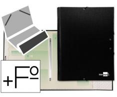 Liderpapel CS02 - Carpeta clasificadora 12 departamentos