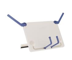 Andoer® Sujetalibros Atril de Pie Bookholder Marco Portable Plegable para iPad Laptop Partitura de Música Tablatura Libro de Cocina Lectura