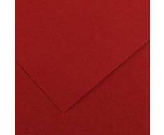 Canson Iris - Cartulina, 50 unidades, color granate