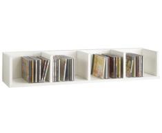 SB-Design 206-004 Point 4 - Estante de pared (92 x 16,5 x 17 cm), color blanco