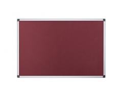 Bi-Office Maya - Tablero de anuncios en fieltro, 600 x 450 mm, color borgoña