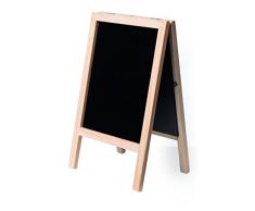 Securit SBS-B-MNI tiza para pizarrra Negro Madera - Pizarras de tiza (Negro, Madera, 150 mm, 30 mm, 240 mm, 321 g)