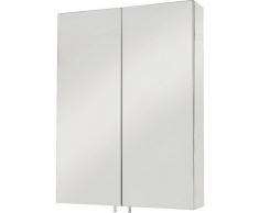 Croydex Anton - Armario de Dos Puertas de Acero Inoxidable