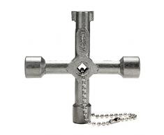 GOZAR Llave Universal De La Cruz Tren Eléctrico Del Elevador Del Gabinete Triángulo