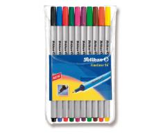 Pelikan Fineliner 96 EF/940676 - Rotuladores de , color es de punta fina (10 unidades)