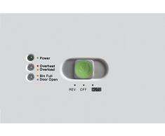 Ideal 8260 CC / 4 x 40 mm - Triturador de papel (330 x 230 x 430 mm, 6,5 kg, 180W) Color blanco