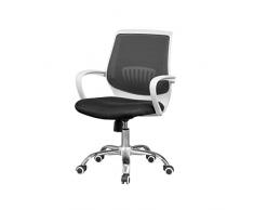 duehome Silla de Oficina ergonomica, Silla para Escritorio o Estudio, Medidas: 59,5x87,5x59 cm Trend