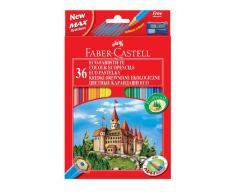 Faber-Castell - Set de 36 lápices ecológicos de colores