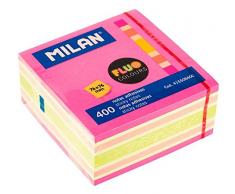 Milan 415508400 - Cubo notas adhesivas removibles