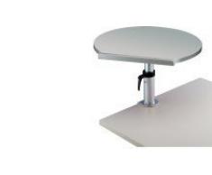 MAUL Atril de Escritorio ergonómico de Carga 30 kg meleminharzbe con repisa de Cristal de