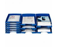 Leitz Bandeja portadocumentos Plus, Slim, A4, Rojo, 52370025