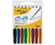Bic Velleda 1741- Rotulador para pizarra multicolor, trazo medio (8 unidades)