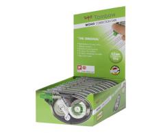 Tombow Mono CT-YT4 - Cinta correctora (10 unidades, caja transparente, 4 mm x 10 m)