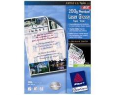 Avery Zweckform 2798 - Pack de 100 hojas de papel fotográfico para impresoras, 210 x 297 mm, color blanco