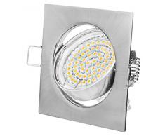 Foco LED GU10 empotrable | Blanca Cálida - Blanco Frío | 3W 230V | Focos de Techo