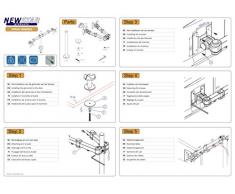 NewStar FPMA-D960DG - Soporte para PC de sobremesa (10-27") color negro