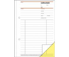 Sigel sd011 contenido billetes 2 compartimento con recepción faros, 1ª y 2ª Hoja con, A5, 2 x 40 hojas, papel autocopiativo 10 unidades
