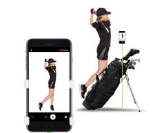 SelfieGolf Record Golf Swing Portaclips para teléfono celular y accesorios de entrenamiento Ganador del premio PGA Best Product Quick Set Up