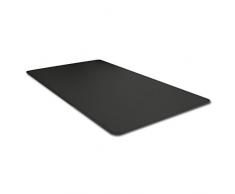 Eglooh - Herms - Vade, Protector de escritorio en cuero Negro, antideslizante y esquinas redondeadas.