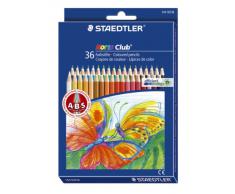 Staedtler 144ND36 Noris Club - Lápices de colores (36 unidades) [importado de Alemania]