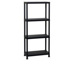 TOOMAX Universal 63-4 Estanteria, Negro