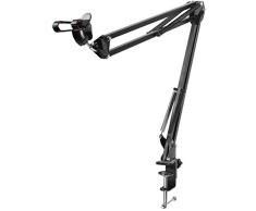Soporte Ajustable para Tablet, Soporte para teléfono Celular con Brazo articulado 360°, Cuello de Cisne, Soporte para teléfono para tabletas caseras