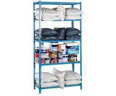 Estantería Metálica Kit Maderclick 5/500 Plus azul, 2000x1000x500, 5 estantes, Simonrack