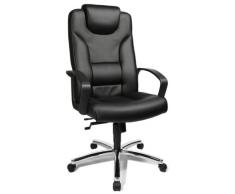 Topstar 7819D60 Silla de Oficina para ejecutivos Comfort Point 50, Cuero Artificial Color Negro