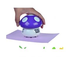 LIOOBO Linda barredora de Mano Mini Seta Esquina Escritorio Mesa Polvo aspiradora barredora