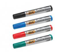 BIC 8209263 - Marcador permanente, punta biselada, color negro