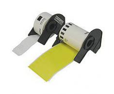 Brother DK22214 - Rollo de papel térmico (1.2 x 30.5 cm)