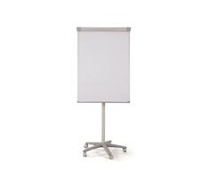 Bi-Office Smart - Pizarra magnética con caballete móvil y rotafolios con ruedas, 70 x 100 cm