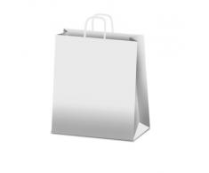 Saul Sadoch Rex SDS46B Bolsa de Papel - Bolsas de Papel (Color Blanco, 490 mm, 460 mm, 160 mm)
