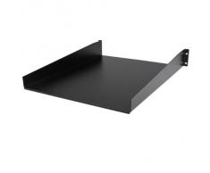 Startech CABSHELF22 - Estante ventilado para Armario Rack Universal (19", hasta 22 kg, 2U), Color Negro