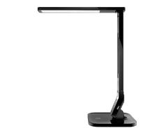Lámpara Escritorio Usb LED TaoTronics Flexo de Escritorio (4 Modos, 5 Niveles de Brillo, USB 5v/1A para cargar, Temporizador de 60min) para Leer, Estudiar, Cuidado de ojos, Color Negro