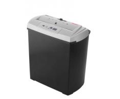 Geha Home & Office X7 CD - Destructora de papel (corte cruzado), negro y gris