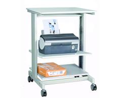 Twinco TAVOLO PTA STAMPANTE 3RIPIANI 4RUOT mueble y soporte para impresoras - Gabinete para impresora