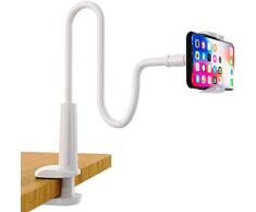 UTECH Soporte para telefono móvil, Soporte Cuello de Cisne, Soporte Brazo Perezoso, Universal, Flexible, Brazo Largo, Soporte para iPhone y Smartphone