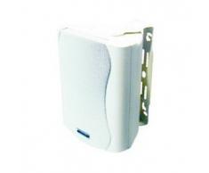 JB Systems K 50 - Altavoces (Universal, De 2 vías, montable en techo, Mesa/estante, Montar en la pared, 50W, 8 Ohmio, Color blanco)