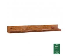Wohnling Madera Maciza estante de pared pared tarjeta