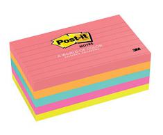 Post-It 635-5AN - Etiqueta autoadhesiva (Multi, 7,62 cm, 12,7 cm, Papel)