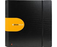 EXACOMPTA 53534E - Carpeta archivadora 320 x 285 para A4 color negro