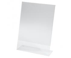 Sigel - Atril de mesa (acrílico, A4), transparente